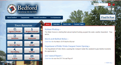 Desktop Screenshot of bedfordma.gov